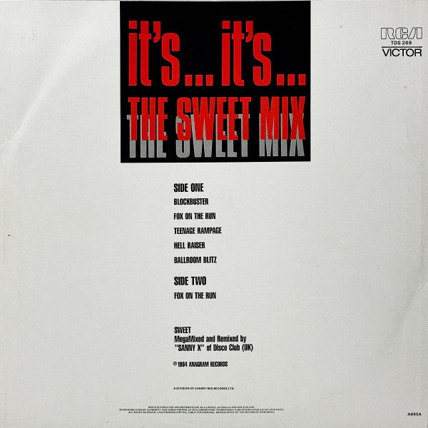 The Sweet : It's It's... The Sweet Mix (12", Ltd, Tan)