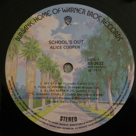 Alice Cooper : School's Out (LP, Album, RP)