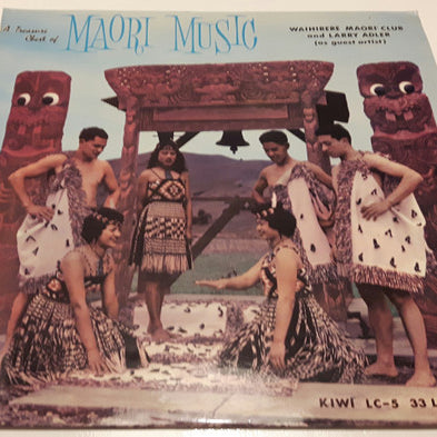 Waihirere Maori Club, Larry Adler : A Treasure Chest of Maori Music (LP, Album)