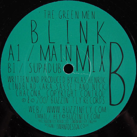 The Green Men : Blink (12")