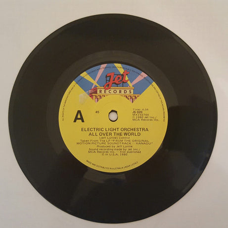 ELO* : All Over The World (7", Single)