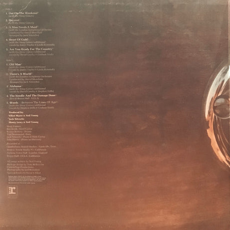 Neil Young : Harvest (LP, Album, Gat)