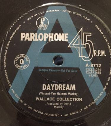 Wallace Collection : Daydream  (7", Single, Promo)