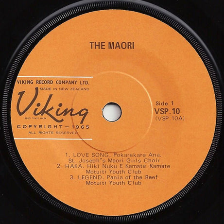 Various : The Maori Of New Zealand (7", EP, RE)
