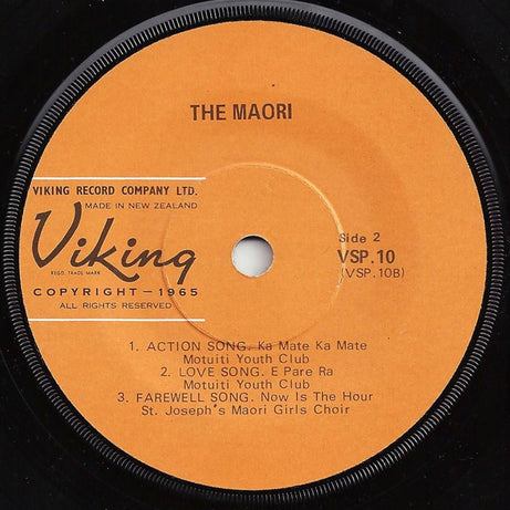 Various : The Maori Of New Zealand (7", EP, RE)
