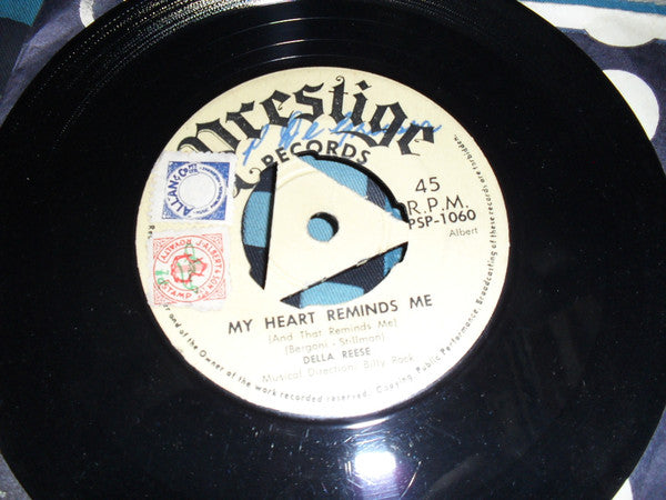 Della Reese : My Heart Reminds Me (7", Single)