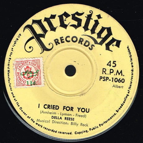 Della Reese : My Heart Reminds Me (7", Single)