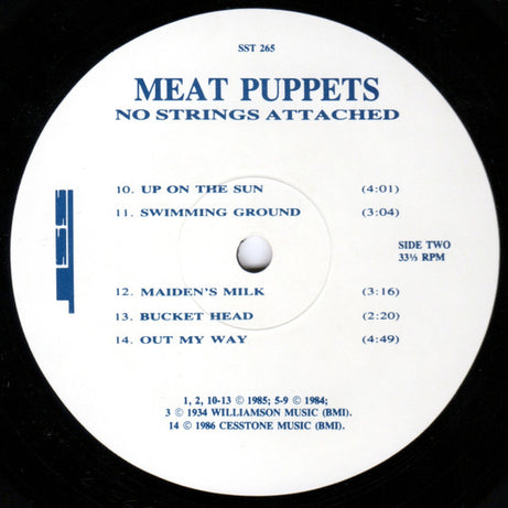Meat Puppets : No Strings Attached (2xLP, Comp)