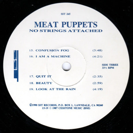 Meat Puppets : No Strings Attached (2xLP, Comp)