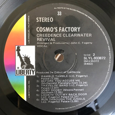 Creedence Clearwater Revival : Cosmo's Factory (LP, Album, M/Print)