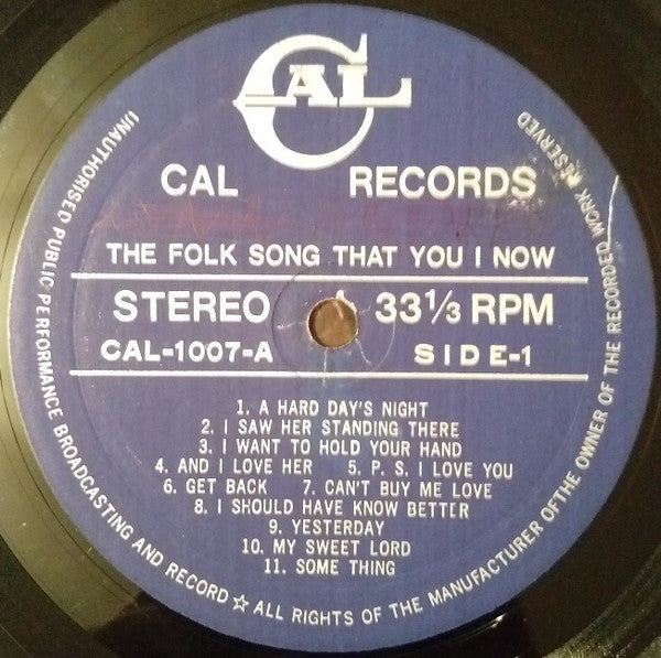 The Beatles : 1962-1966 (LP, Comp, Unofficial, Gre)